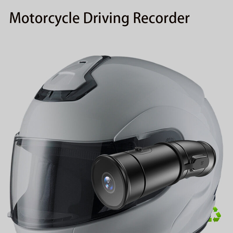 Helmet Camera 4K Wifi - FHD 4K Helm-Sportkamera WiFi Motorrad-DVR Vorder-/Rückkamera