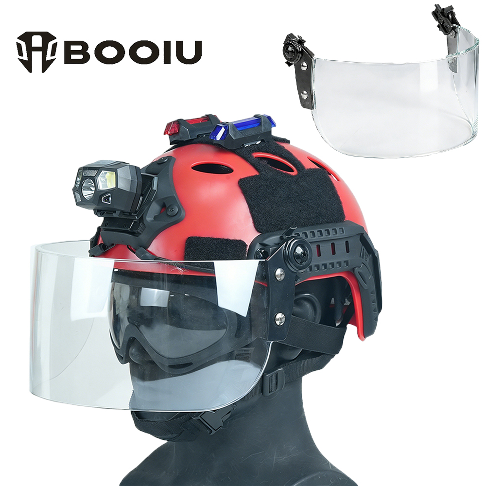 Helmet Headset Noise Cancellation - BOOIU FAST Helm Schutzmaske Hochwertige Leichtgewicht-Ausrüstung