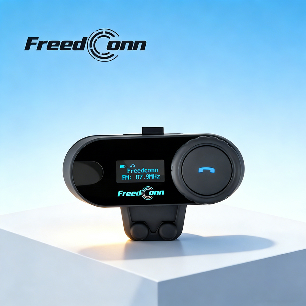 Motorcycle Intercom Mesh 2000M - Motorradhelm-Intercom-Headset Bluetooth 6-Wege 2000M Kabelloses Motorrad-Intercom