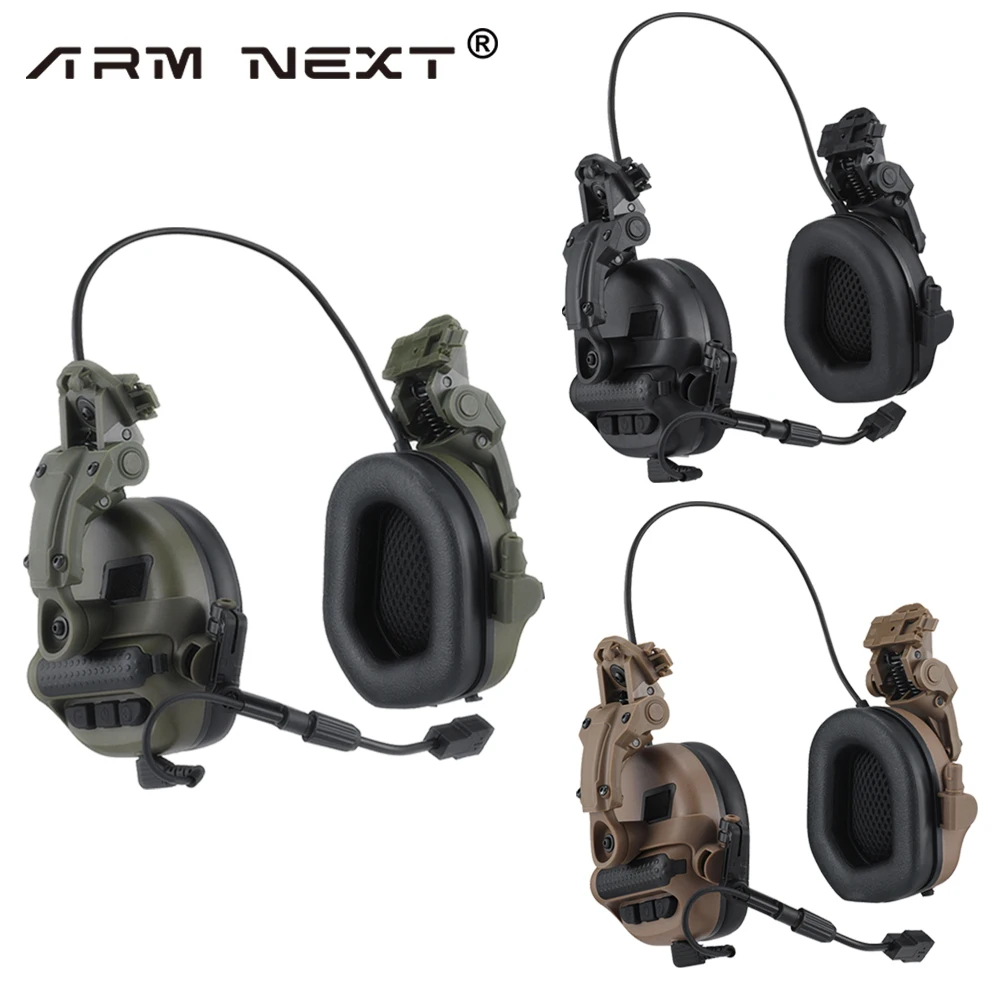Helmet Headset Noise Cancellation - ARM NEXT F30 Taktische Gehörschützer mit