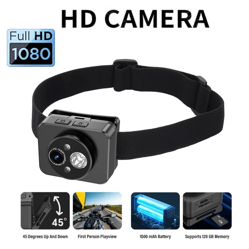 Helmet Communication System Camera - D8 HD 1080P Outdoor Sport Kamera