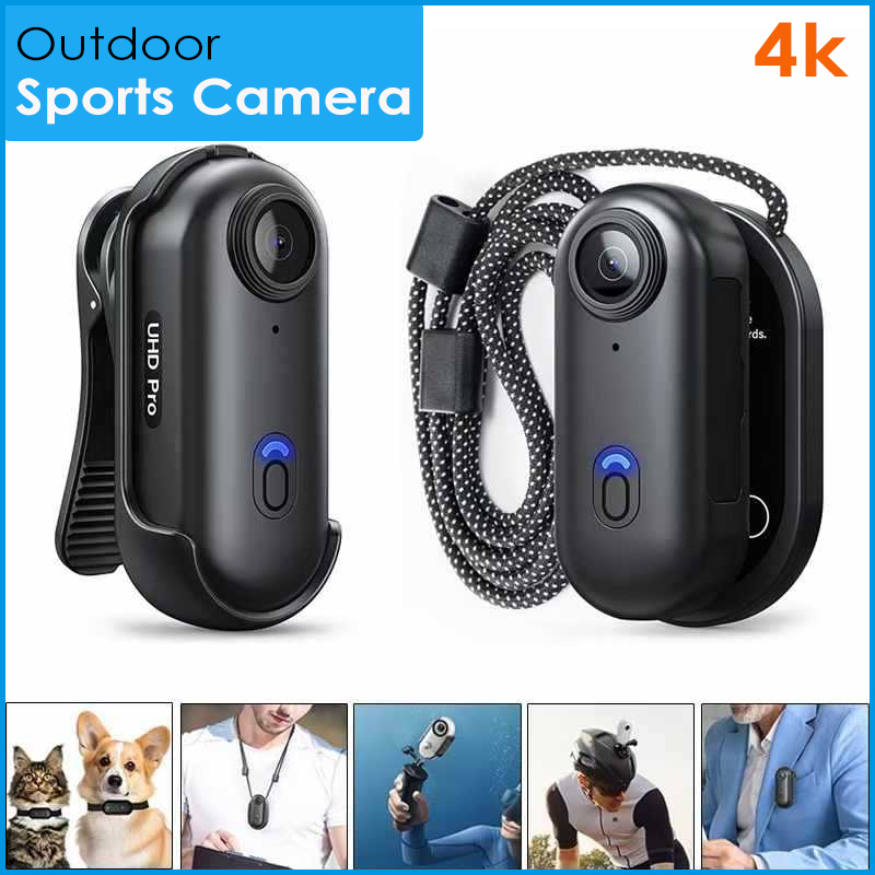 Helmet Communication System Camera - 4K Outdoor Sport Kamera Multifunktions WIFI