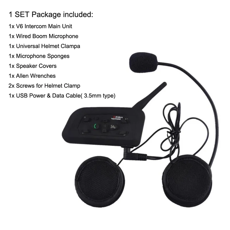 Vnet phone v6 1200m motorrad k – Motorcycle Helmet Intercom 6 Rider Bewertung und Preis