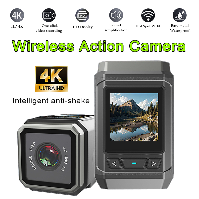 HD 4K Action Kamera Drahtlose  – Helmet Bluetooth Headset Waterproof Bewertung und Preis