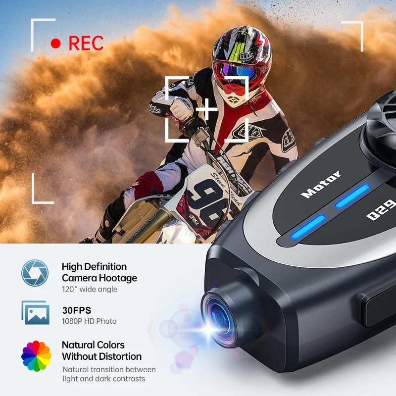 Q29 Motorrad Helm Intercom Blu – Helmet Communication System Camera Bewertung und Preis