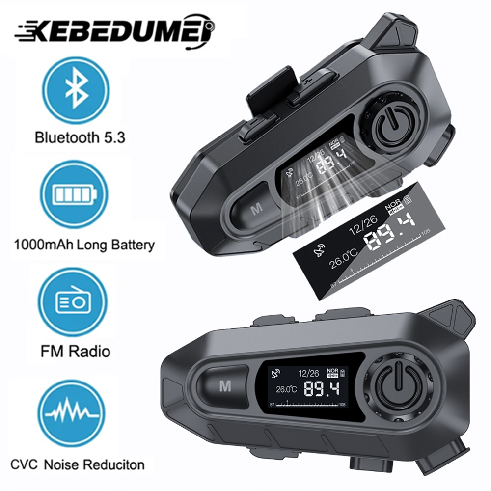 Bluetooth 5,3 Motorrad Helm He – Motorcycle Intercom With Fm Radio Bewertung und Preis