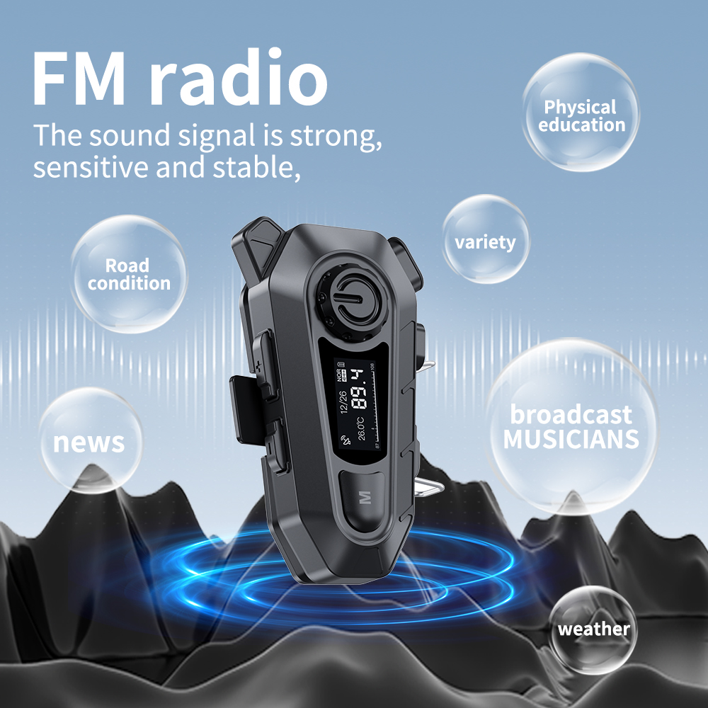 Bluetooth 5,3 Motorrad Helm He – Motorcycle Intercom With Fm Radio Bewertung und Preis