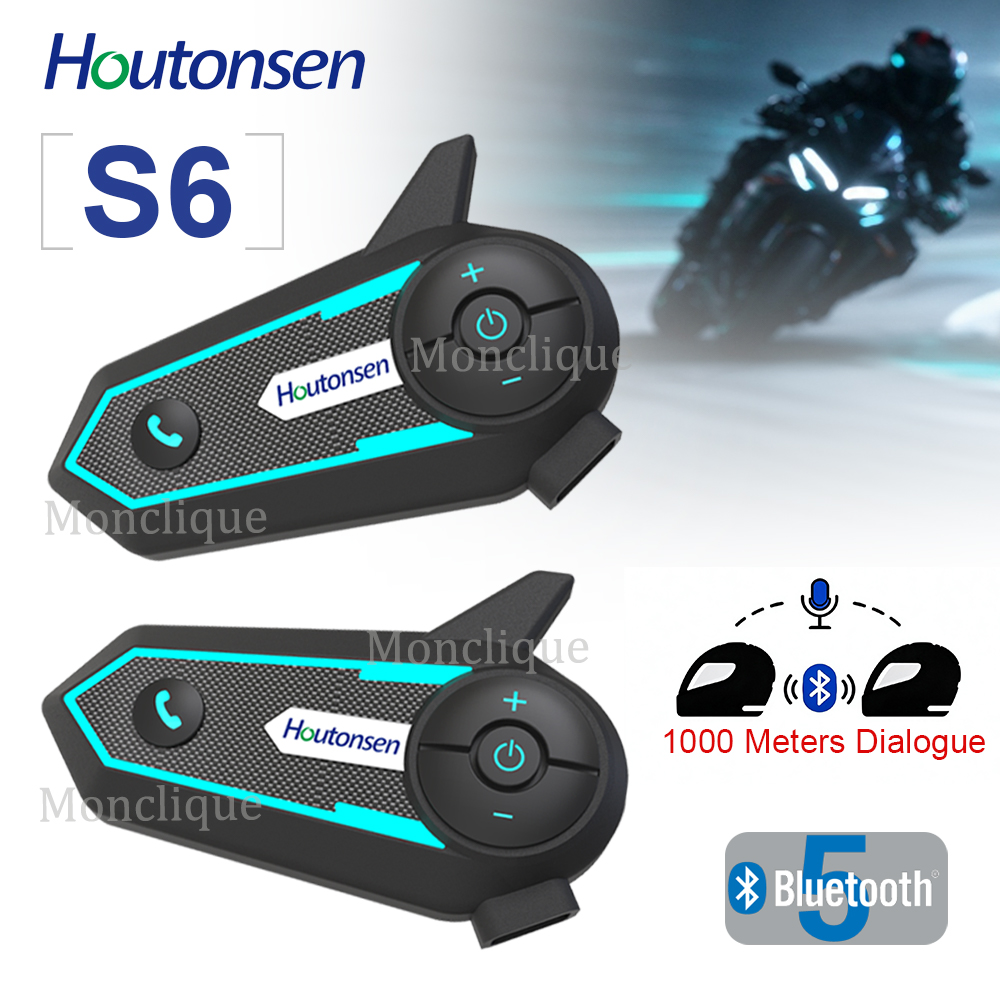 Houtonsen S6 Motorrad-Bluetoot – Bluetooth Headset Helmet 1000M Bewertung und Preis
