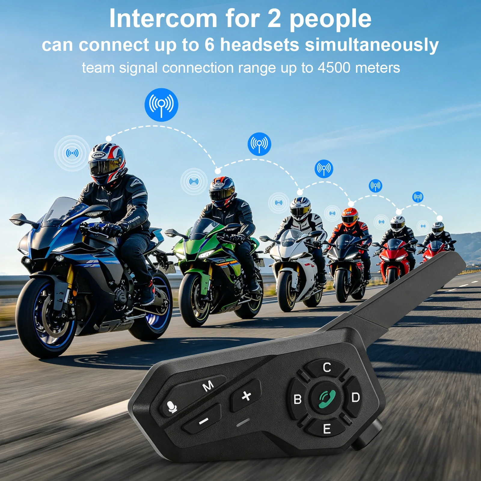 Neuer X6 Motorradhelm mit Blue – Motorcycle Helmet Intercom 6 Rider Bewertung und Preis