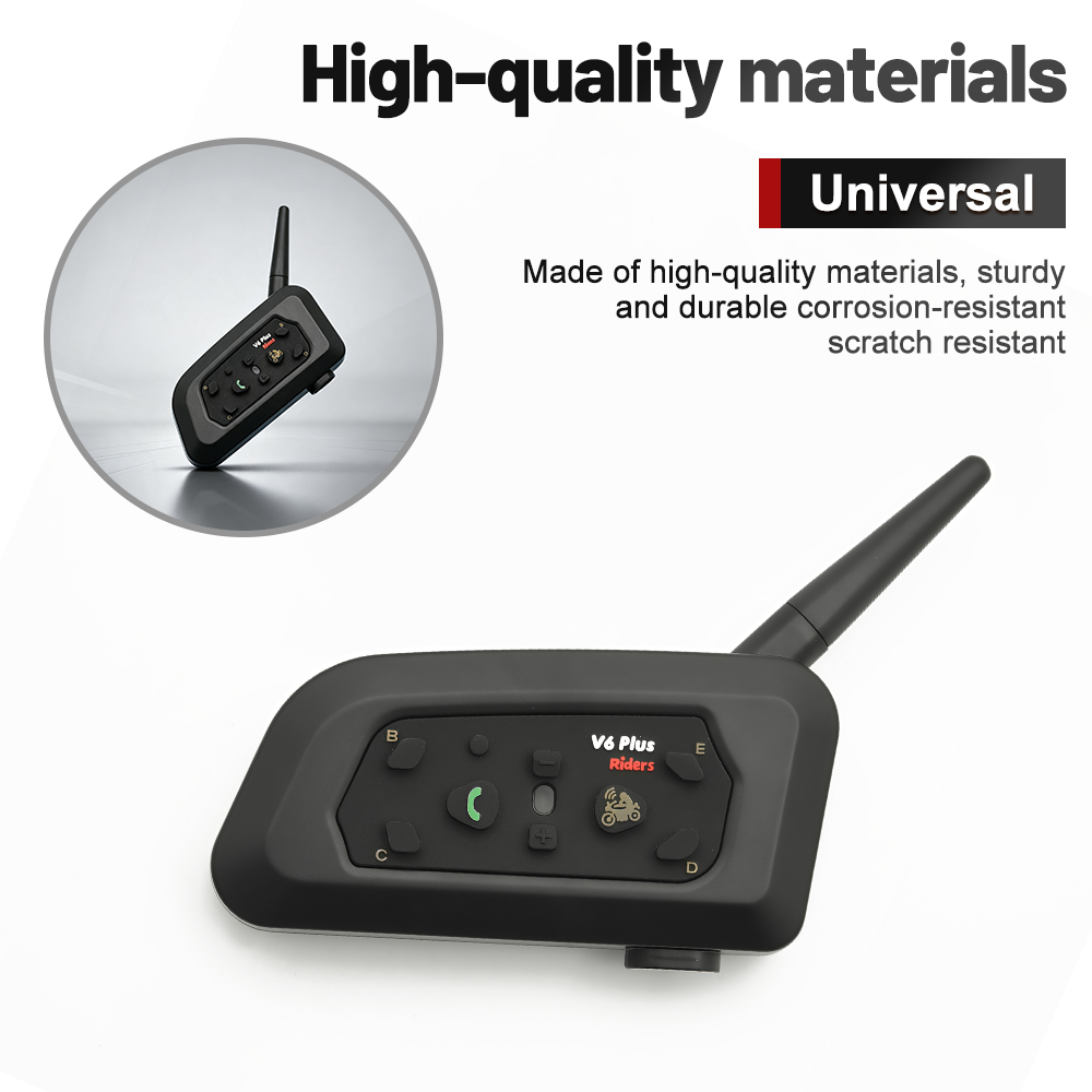 EJEAS V6 PLUS Motorrad-Bluetoo – Motorcycle Helmet Intercom 6 Rider Bewertung und Preis