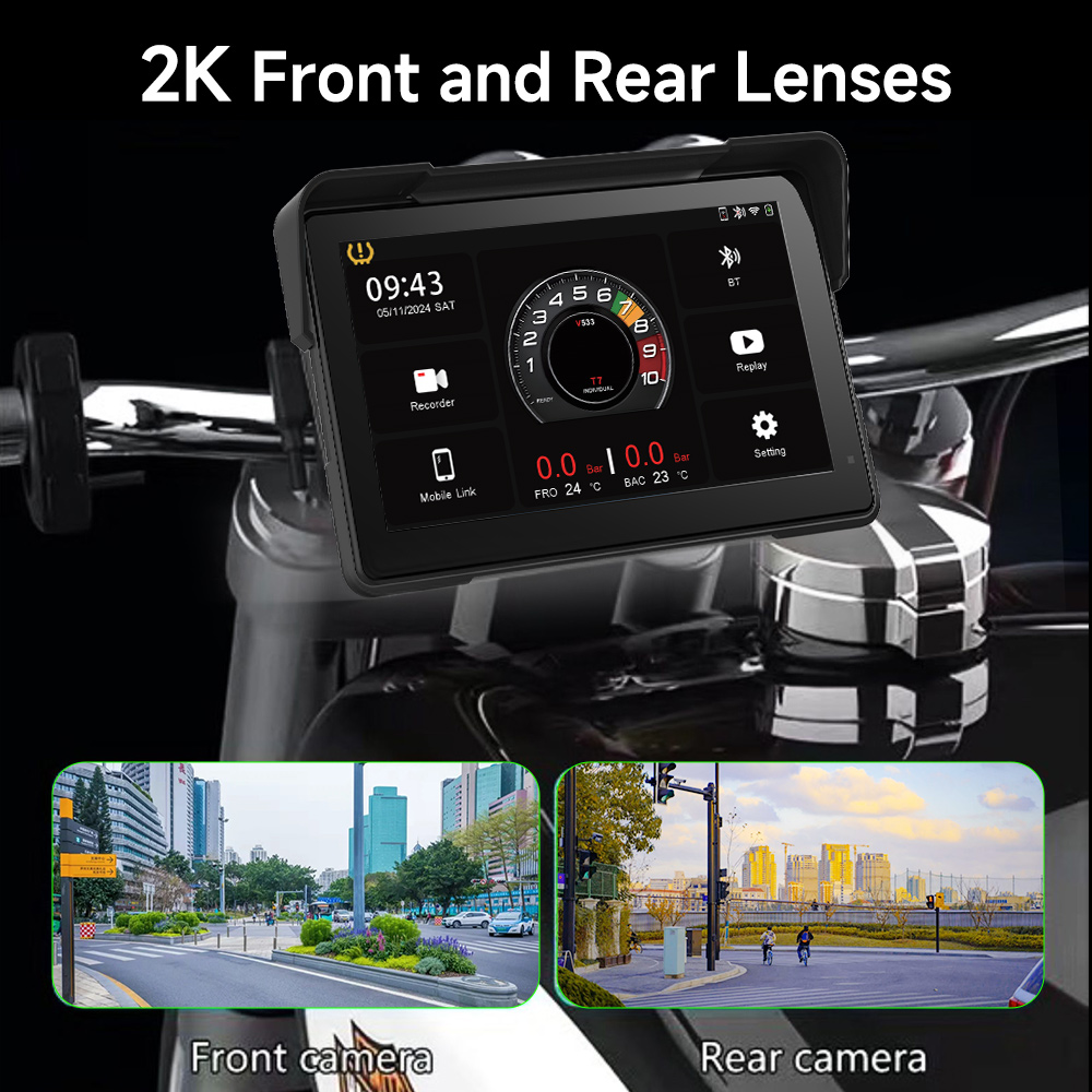 7 Zoll Motorrad-Multimedia-Pla – Motorcycle Gps Navigator Waterproof Bewertung und Preis