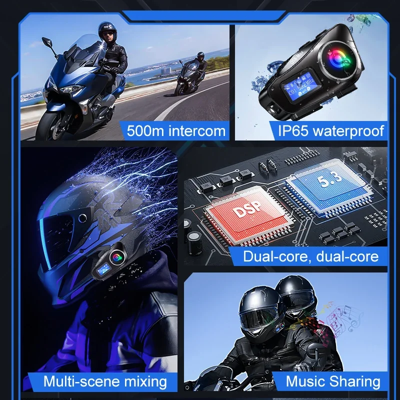 Großbild-Display Helm Gegenspr – Bluetooth Headset Helmet 1000M Bewertung und Preis