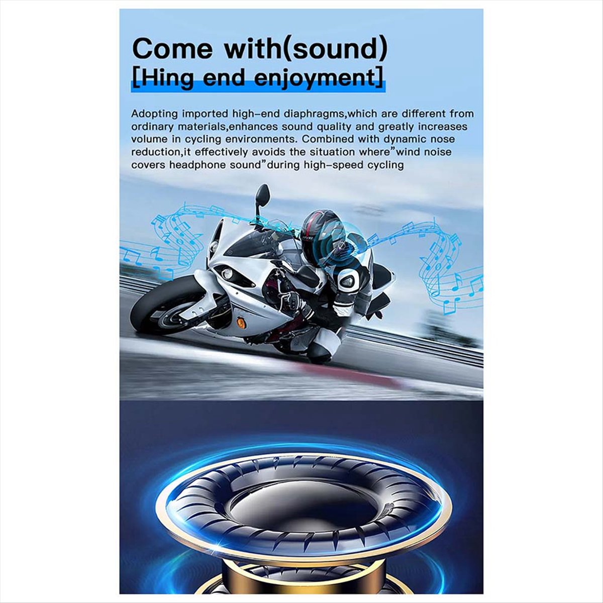A64K LX5 Motorradhelm-Kopfhöre – Motorcycle Intercom Mesh 2000M Bewertung und Preis