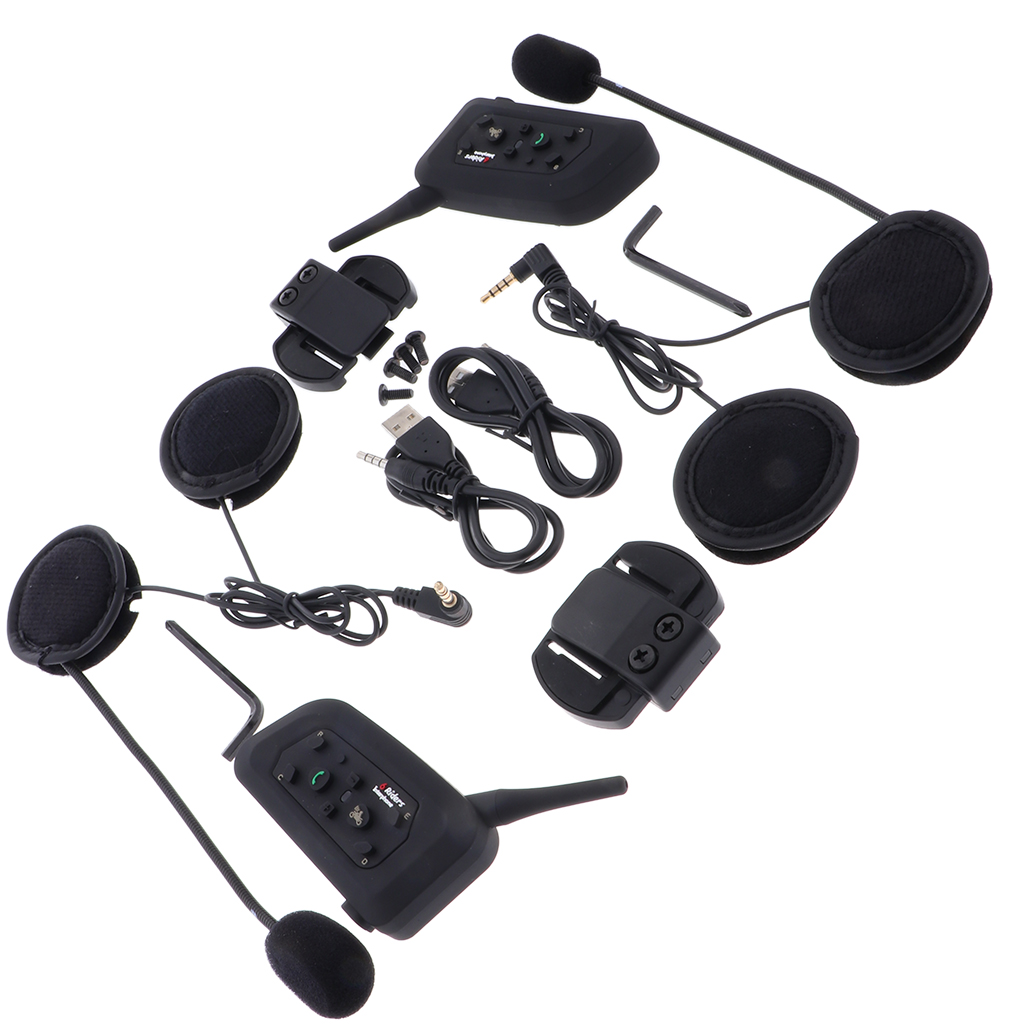 Motorrad-Bluetooth-Headset Hel – Motorcycle Helmet Intercom 6 Rider Bewertung und Preis