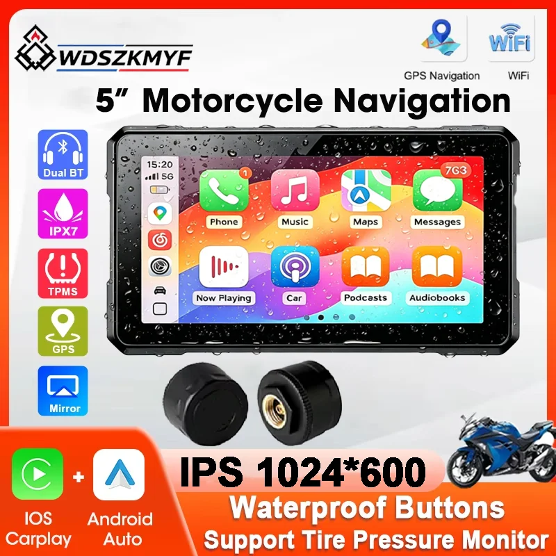 Neues Motorrad-Carplay-Display – Motorcycle Gps Navigator Waterproof Bewertung und Preis