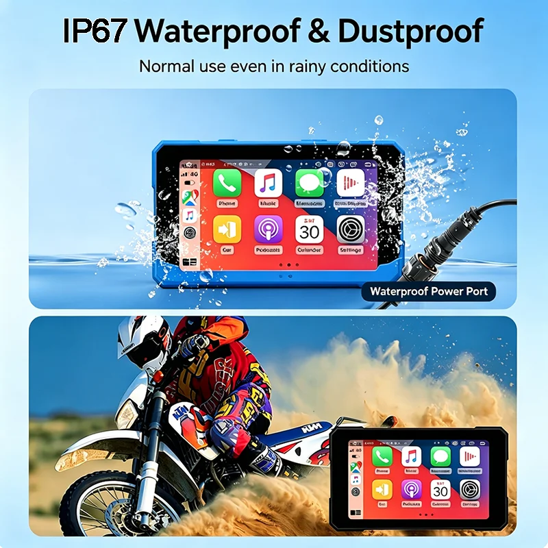Neues Motorrad-Carplay-Display – Motorcycle Gps Navigator Waterproof Bewertung und Preis