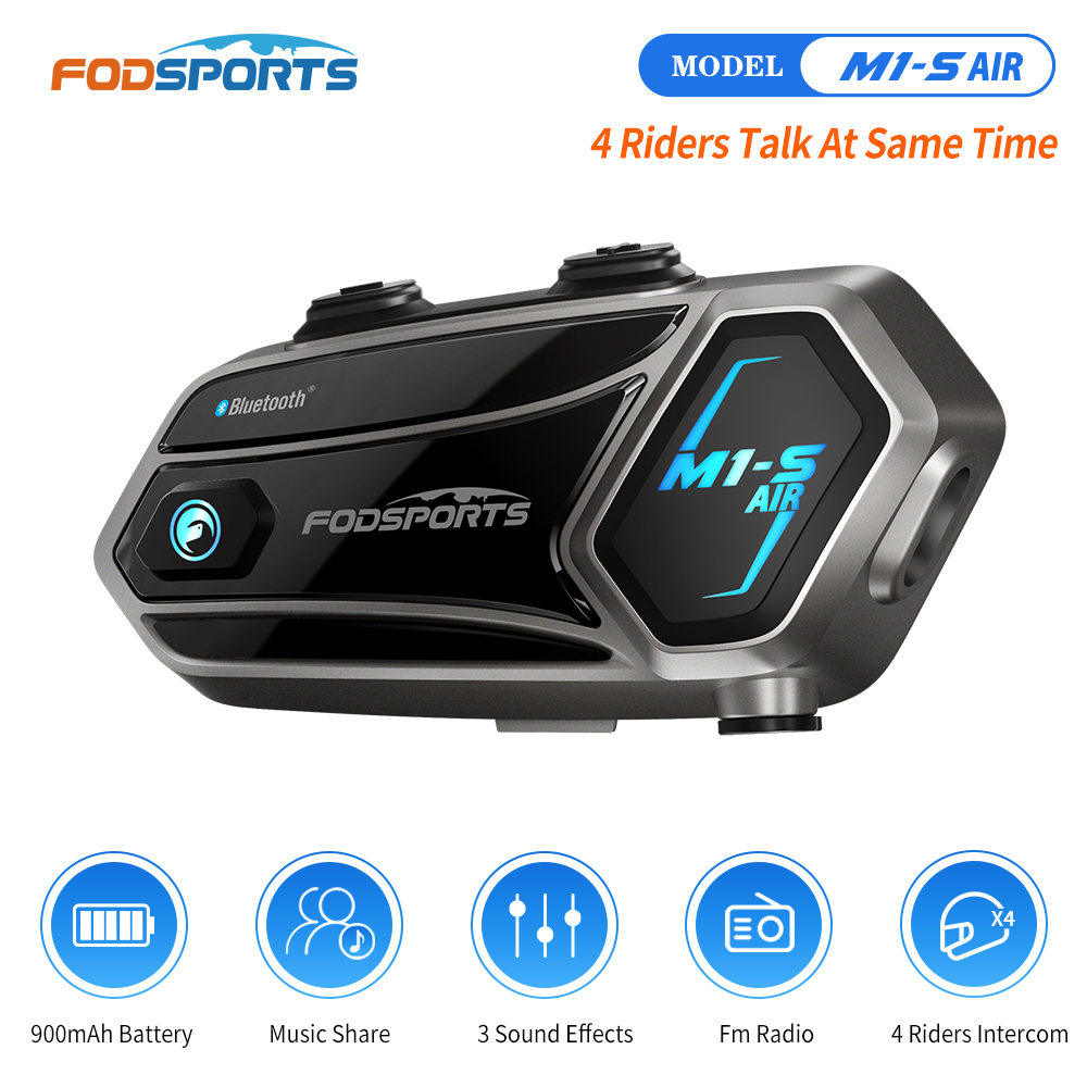 Fodsports M1-S Air motorrad in – Bluetooth Headset Helmet 1000M Bewertung und Preis