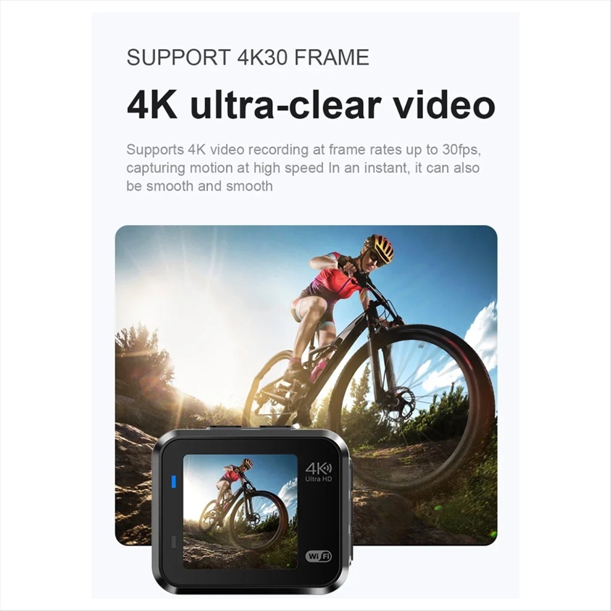 goodidea 4K HD 60FPS Kamera WL – Helmet Camera 4K Wifi Bewertung und Preis