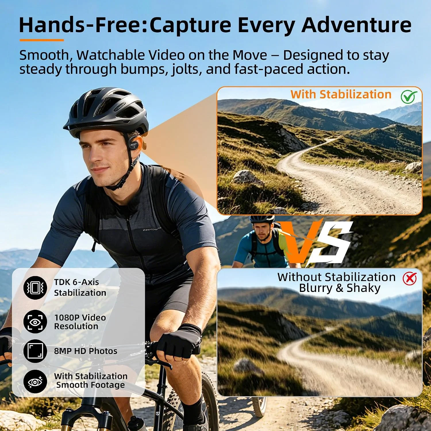 4K Smart-Kopfhörer 8MP Kamera  – Helmet Communication System Camera Bewertung und Preis