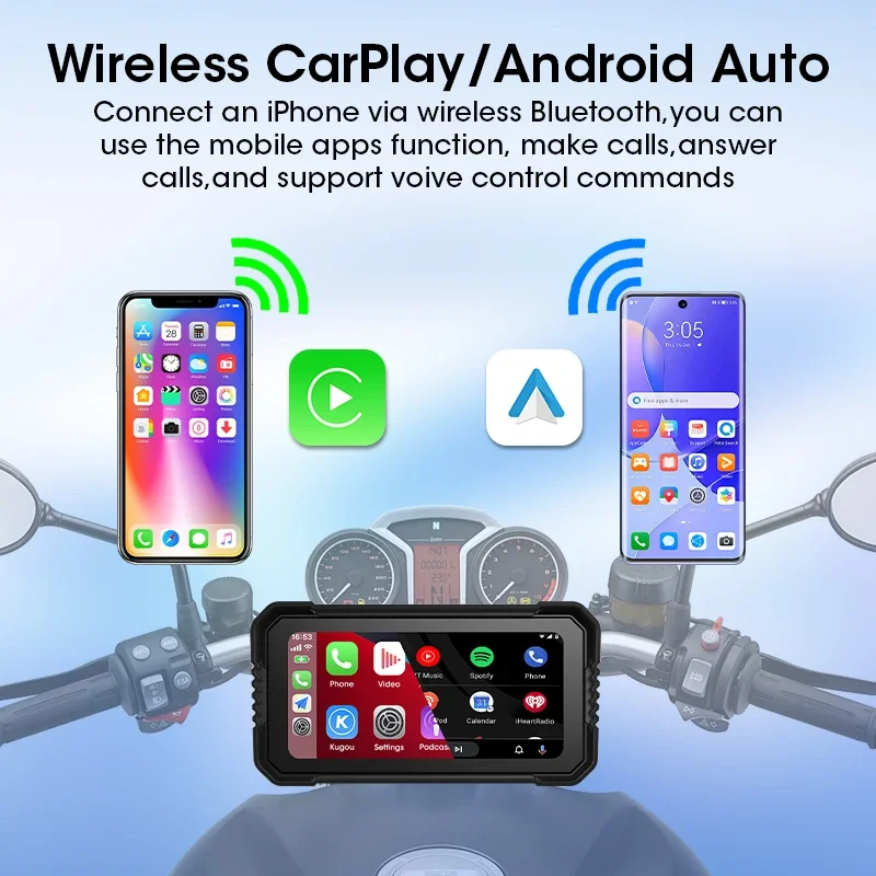 6,25 zoll Carplay Bildschirm M – Motorcycle Gps Navigator Waterproof Bewertung und Preis