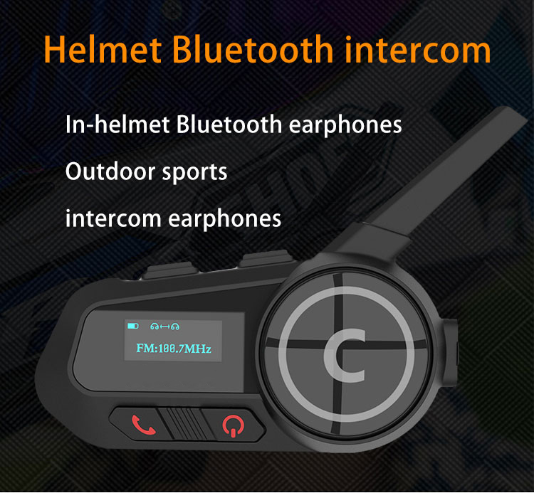 6-Fahrer Motorrad-Intercom-Hea – Motorcycle Helmet Intercom 6 Rider Bewertung und Preis