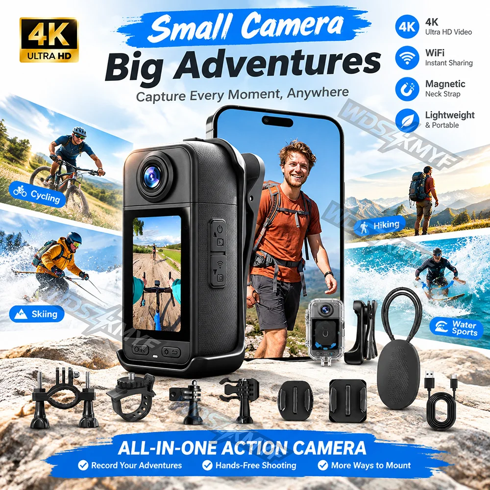 4K Thumb Action-Kamera 1,47
