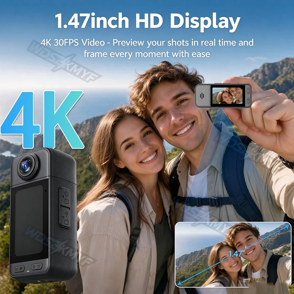 4K Thumb Action-Kamera 1,47