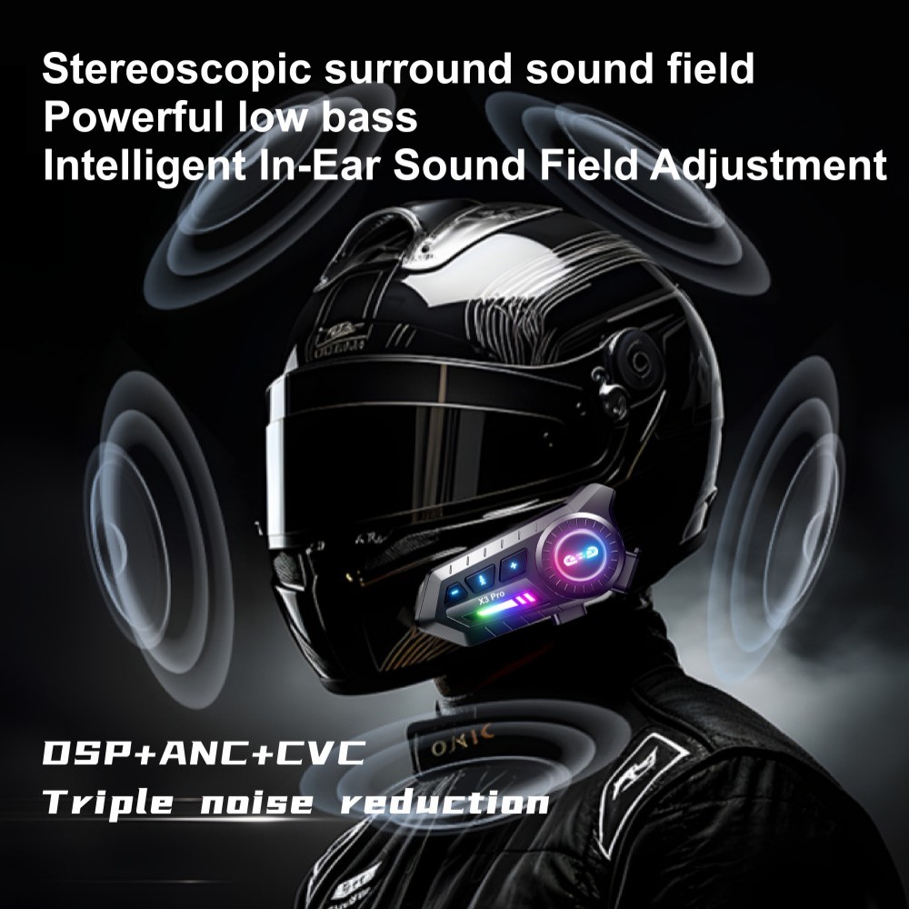 X3 Pro Motorradhelm Bluetooth- – Motorcycle Intercom With Fm Radio Bewertung und Preis