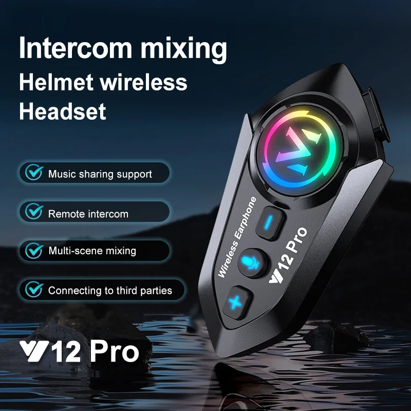 Y12 Pro Dual-Mikrofon Motorrad – Motorcycle Intercom With Fm Radio Bewertung und Preis