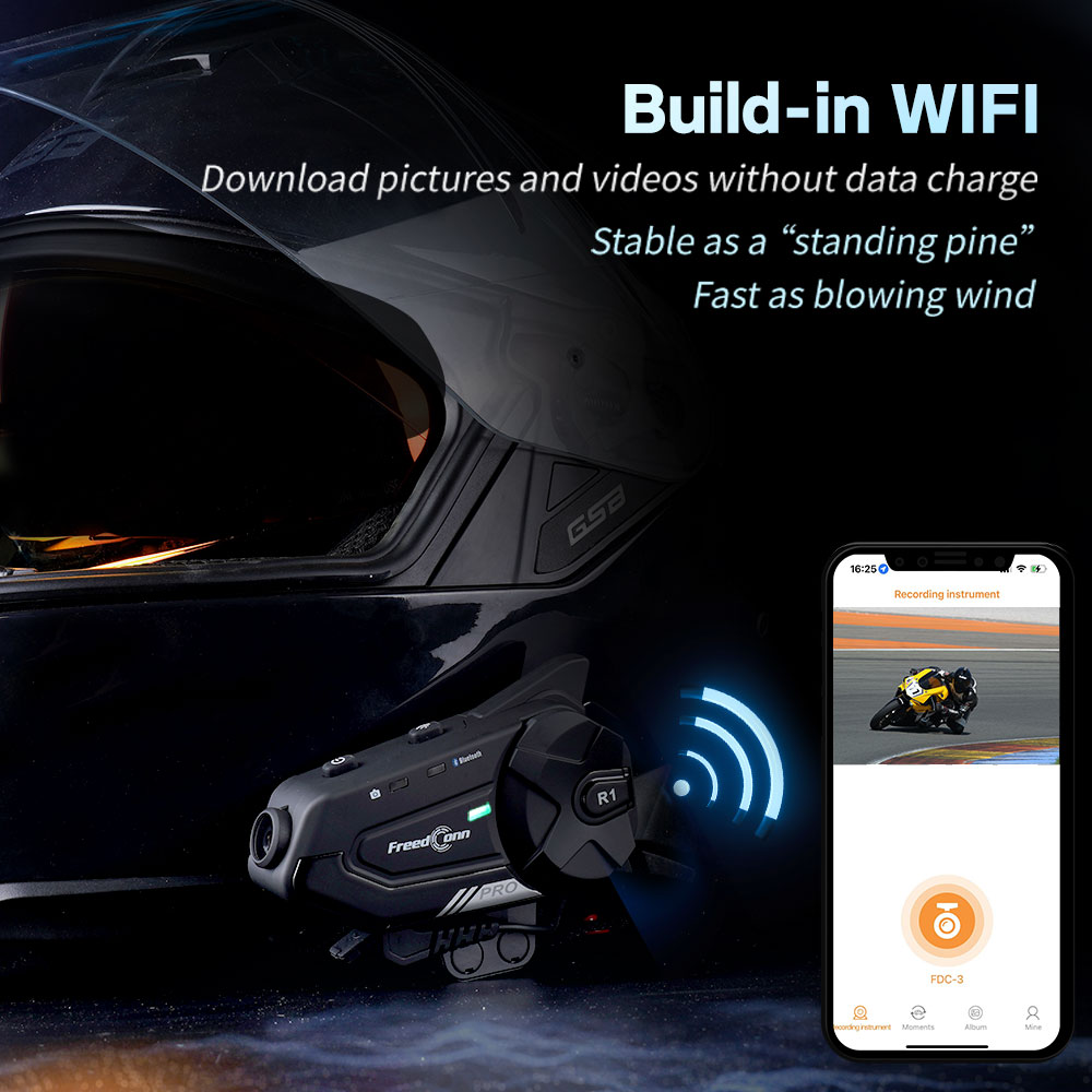 Freedconn R1 PRO Motorradhelm- – Bluetooth Headset Helmet 1000M Bewertung und Preis