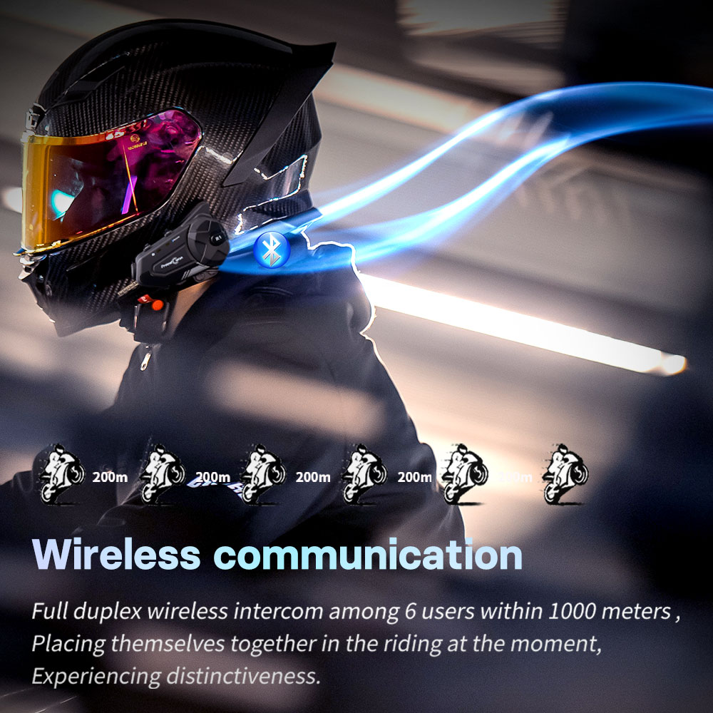 Freedconn R1 PRO Motorradhelm- – Bluetooth Headset Helmet 1000M Bewertung und Preis